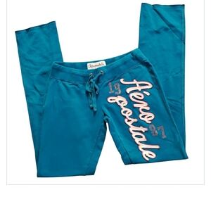 Y2K Aeropostale Puffy Logo Low Rise Sweatpants Spellout